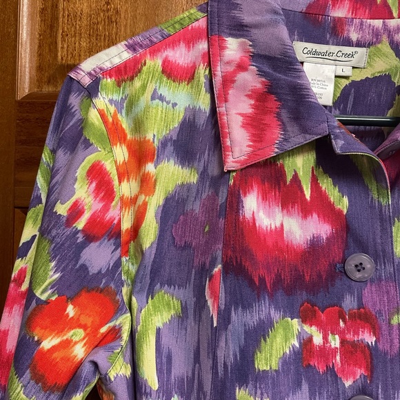 Coldwater Creek multicolored Jacket, size L. - Picture 2 of 8